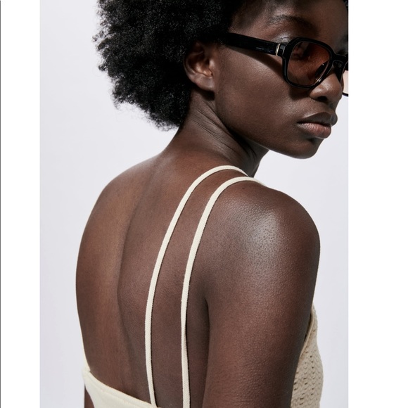 VDAY SPL ZARA MESH CORSETRY-INSPIRED TOP - Picture 6 of 12